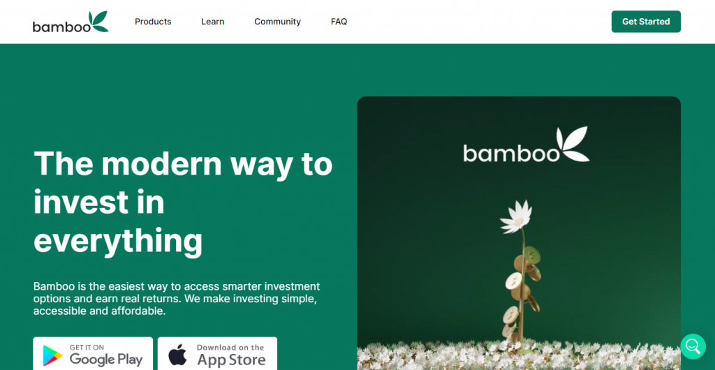 Bamboo homepage