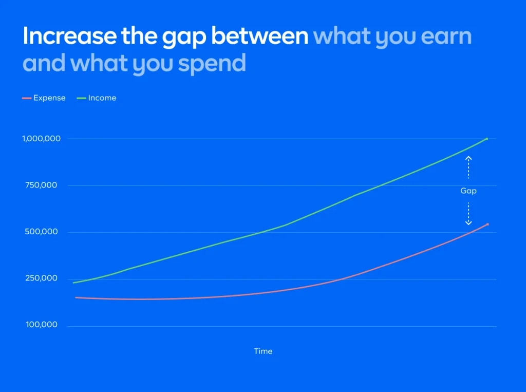 Income vs Expense Gap