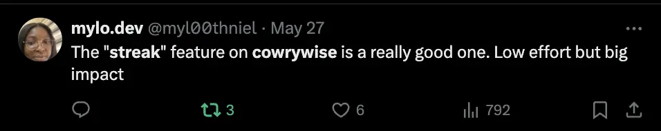 Cowrywise_Streaks_Customer_Feedback_Twitter