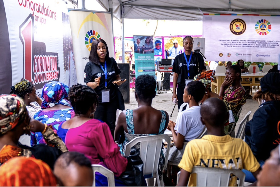 Cowrywise Ambassadors at Lagos State Financial Literacy Event