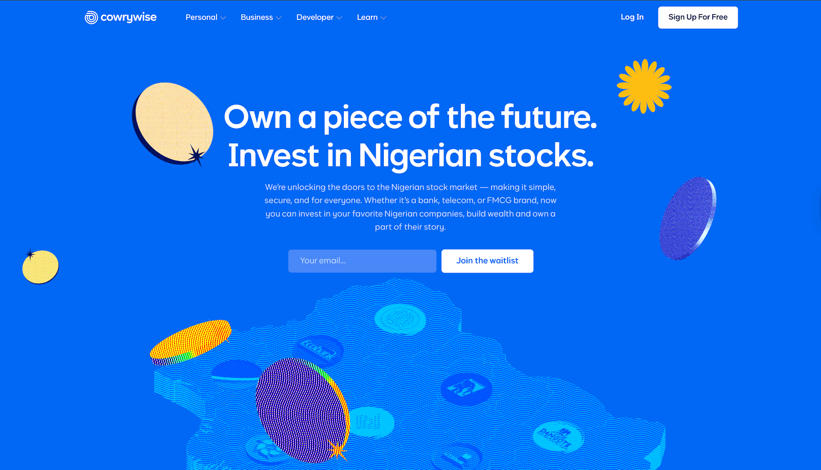 The Stocks Waitlist page