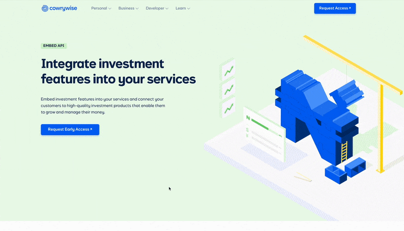 The Stocks announcement snackbar