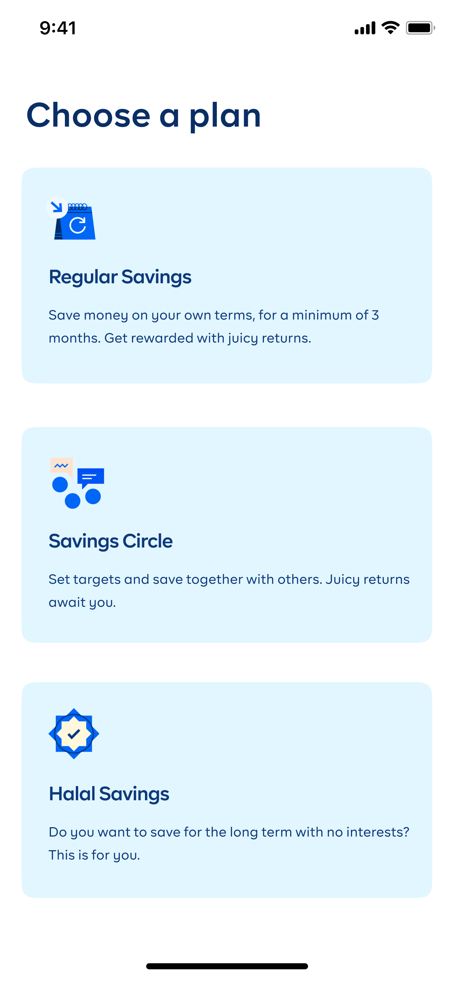 cowrywise app - savings plans