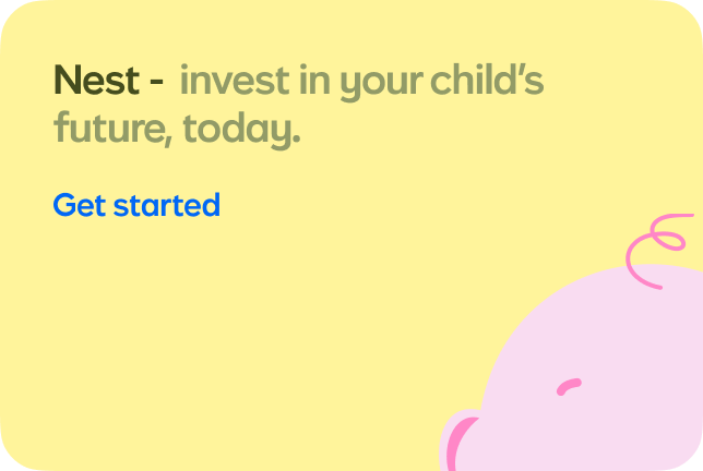 screenshot of nest card