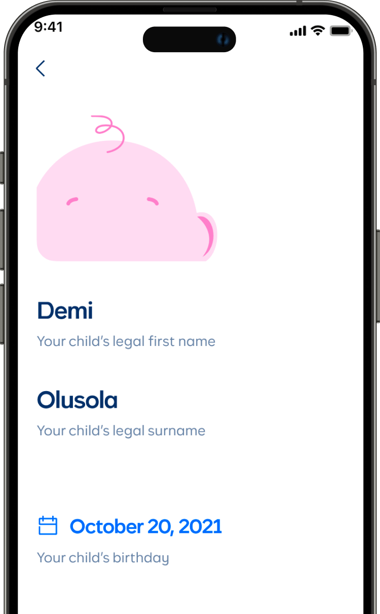 screenshot of nest screen on mobile app
